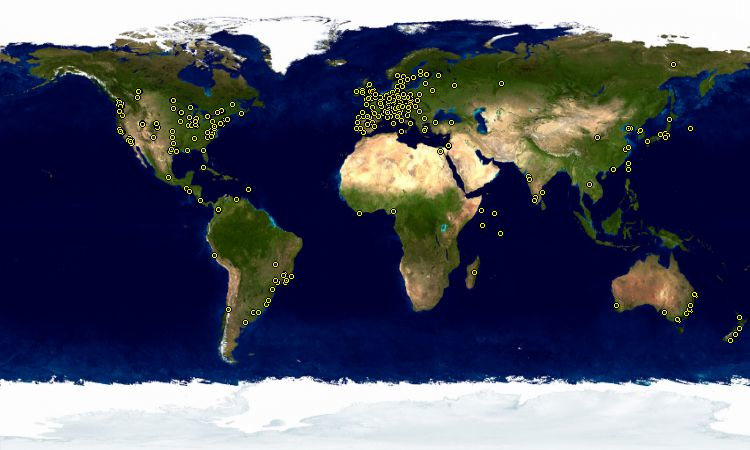 rede de distribuição mundial de desenvolvedores Debian